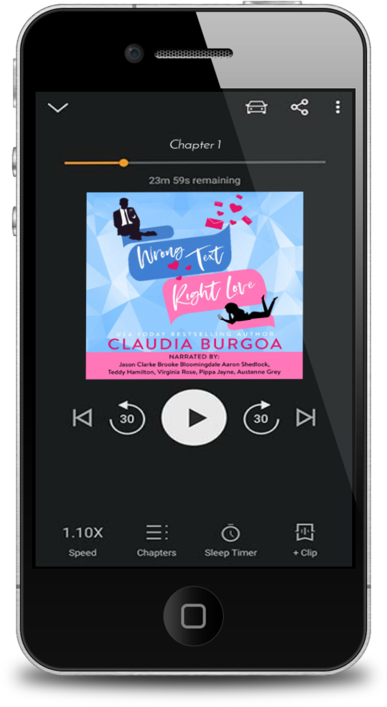 WRONG TEXT, RIGHT LOVE AUDIO (Against All Odds: The Brassard Family #1)