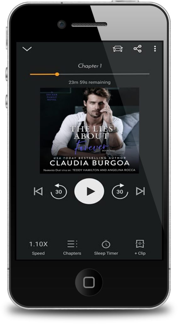 THE LIES ABOUT FOREVER AUDIO (Impossibly Possible #1) [A Decker Family Novel)