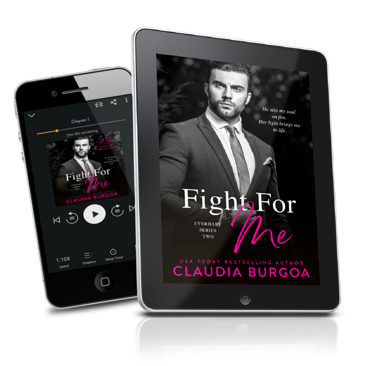 FIGHT FOR ME EBOOK + AUDIOBOOK BUNDLE (Everhart Brothers #2)