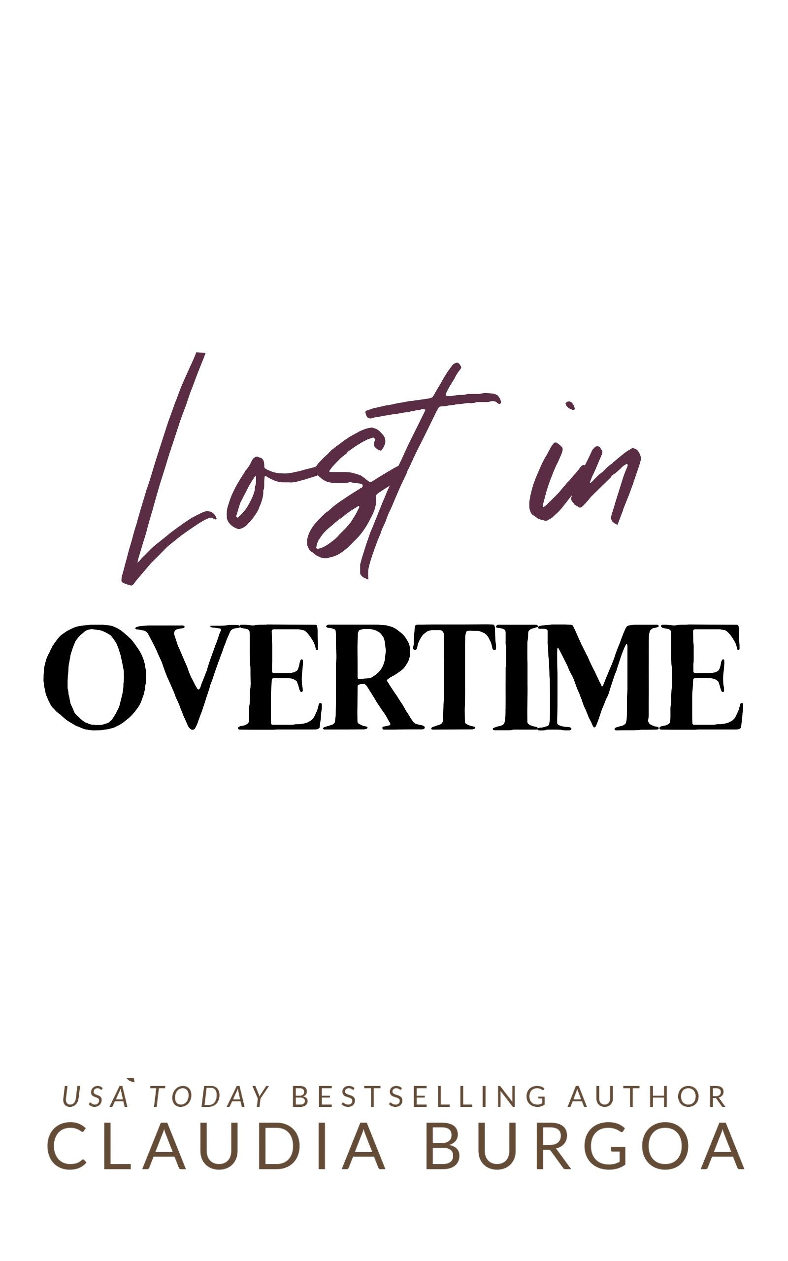PREORDER BUNDLE Lost in Overtime ebook + audiobook