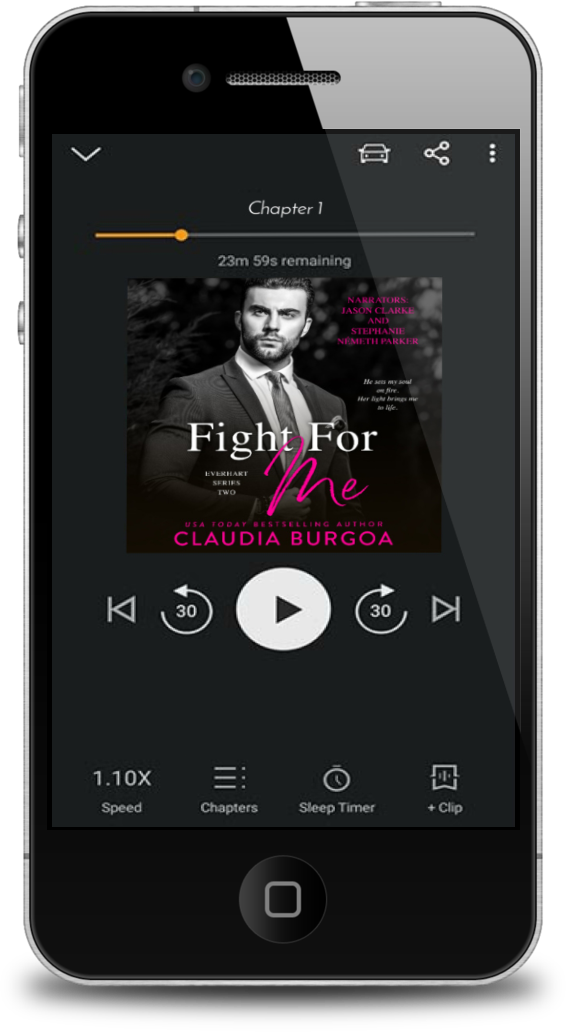 FIGHT FOR ME AUDIOBOOK (Everhart Brothers #2)