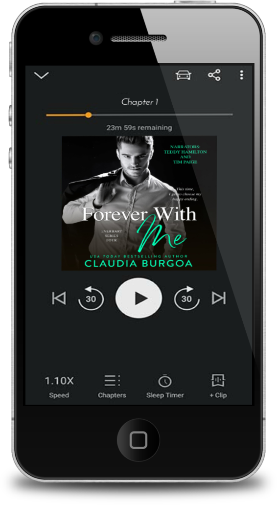 FOREVER WITH ME AUDIOBOOK (Everhart Brothers #4)