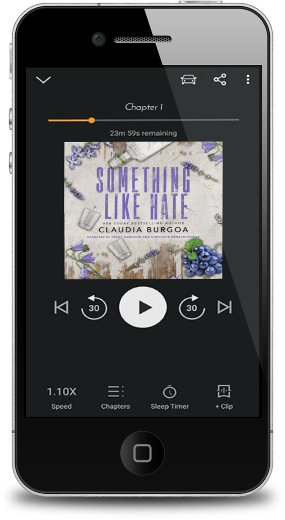 SOMETHING LIKE HATE AUDIOBOOK