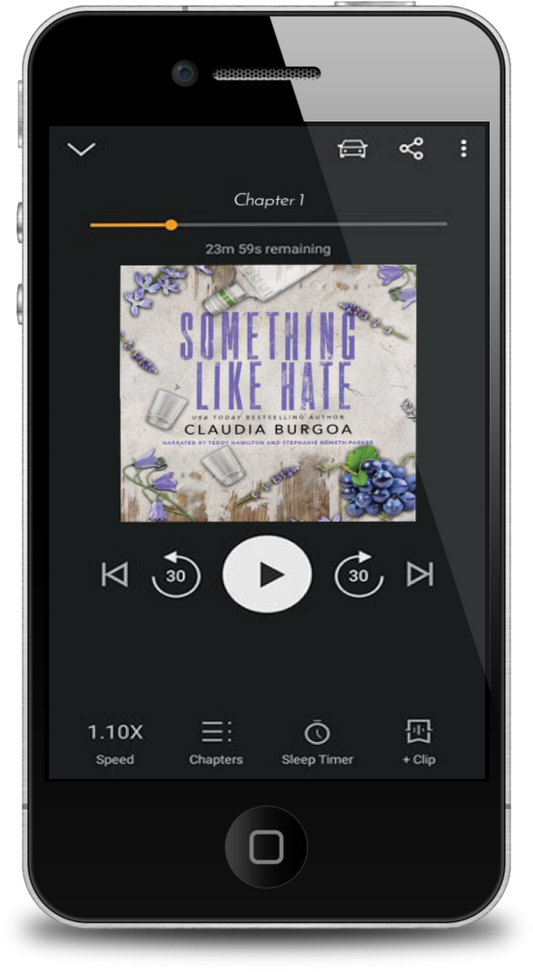 SOMETHING LIKE HATE AUDIOBOOK