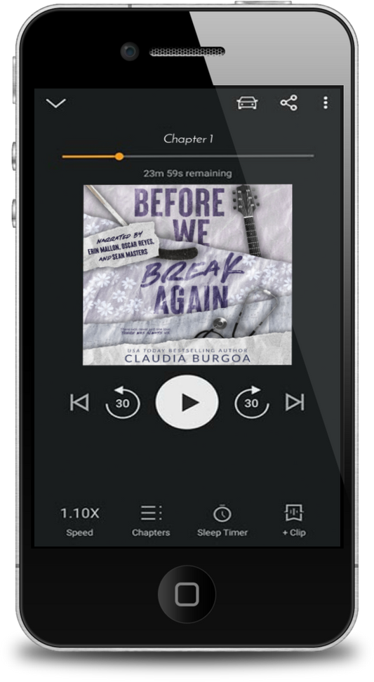 BEFORE WE BREAK AGAIN AUDIO
